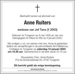 Letter Of Condolence