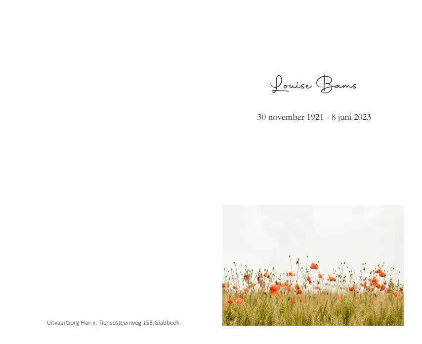 Letter Of Condolence