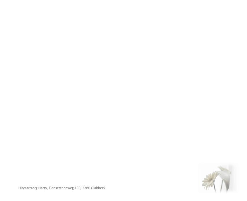 Letter Of Condolence