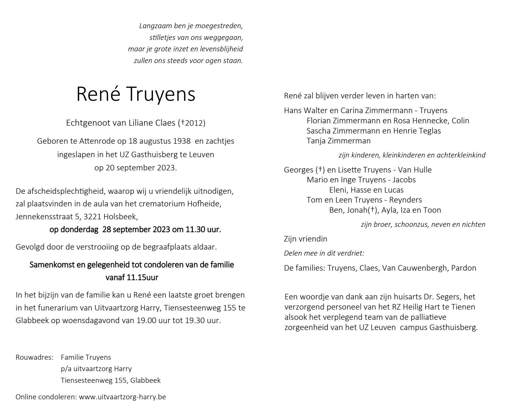 Letter Of Condolence