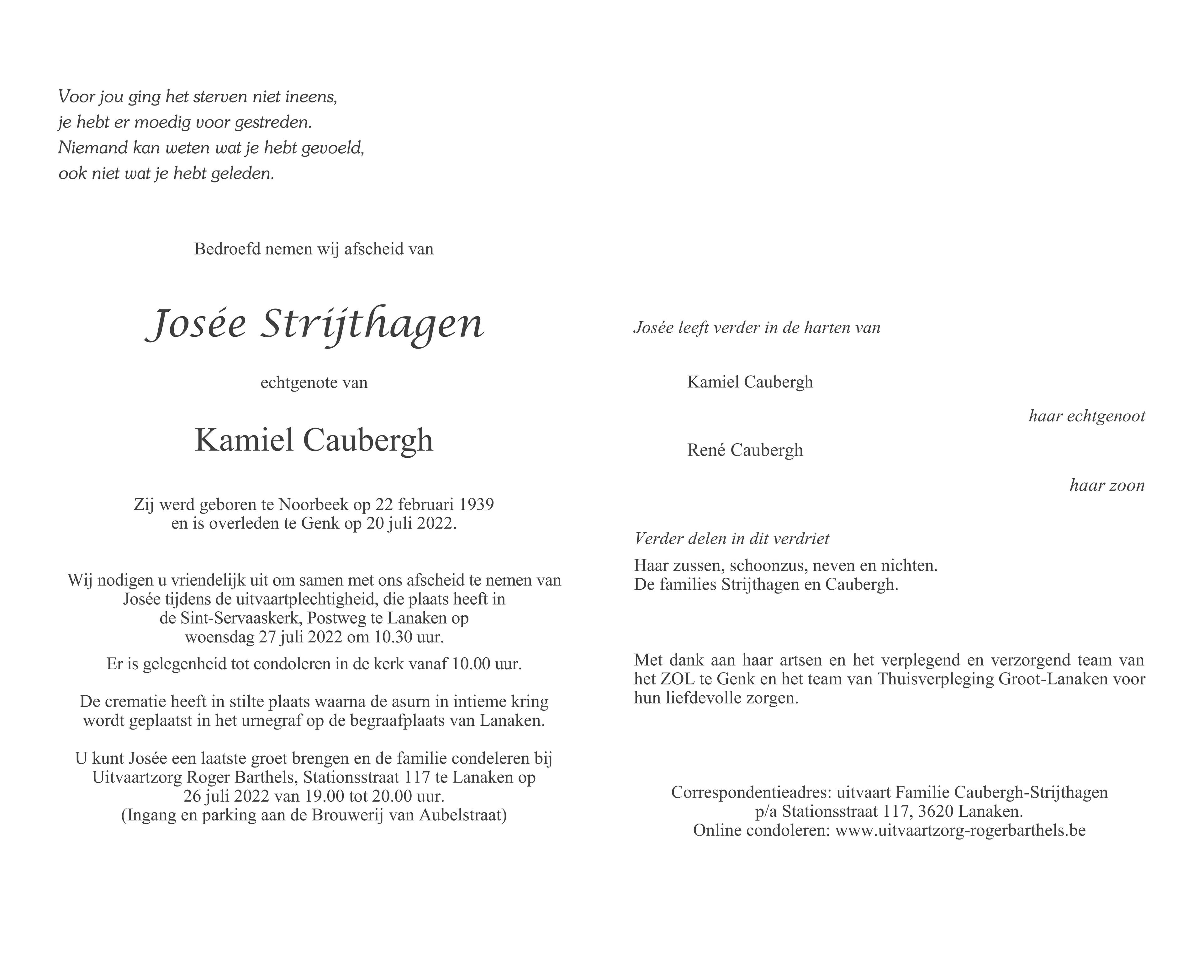 Letter Of Condolence