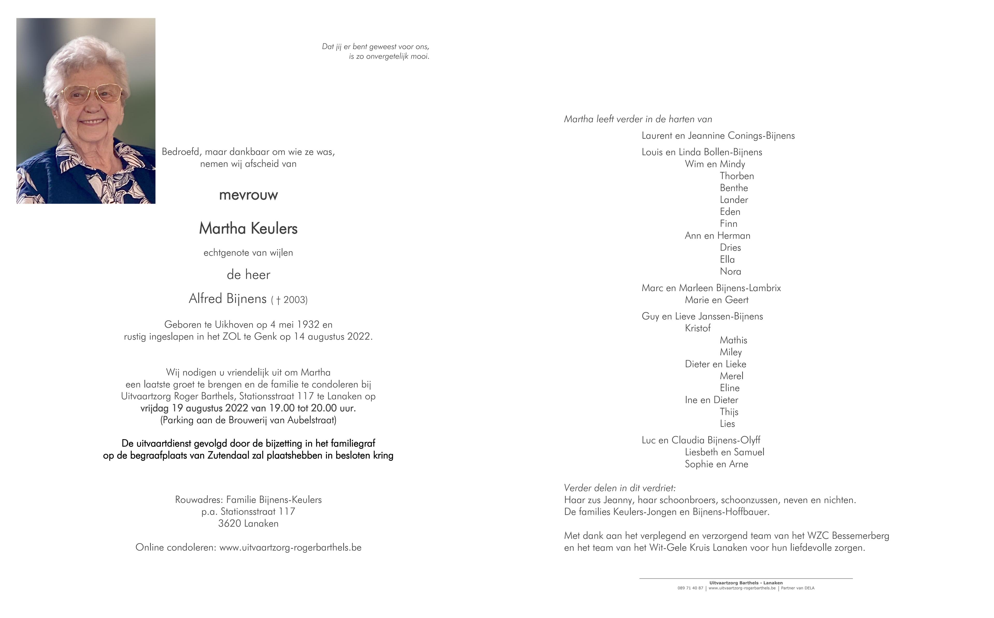 Letter Of Condolence