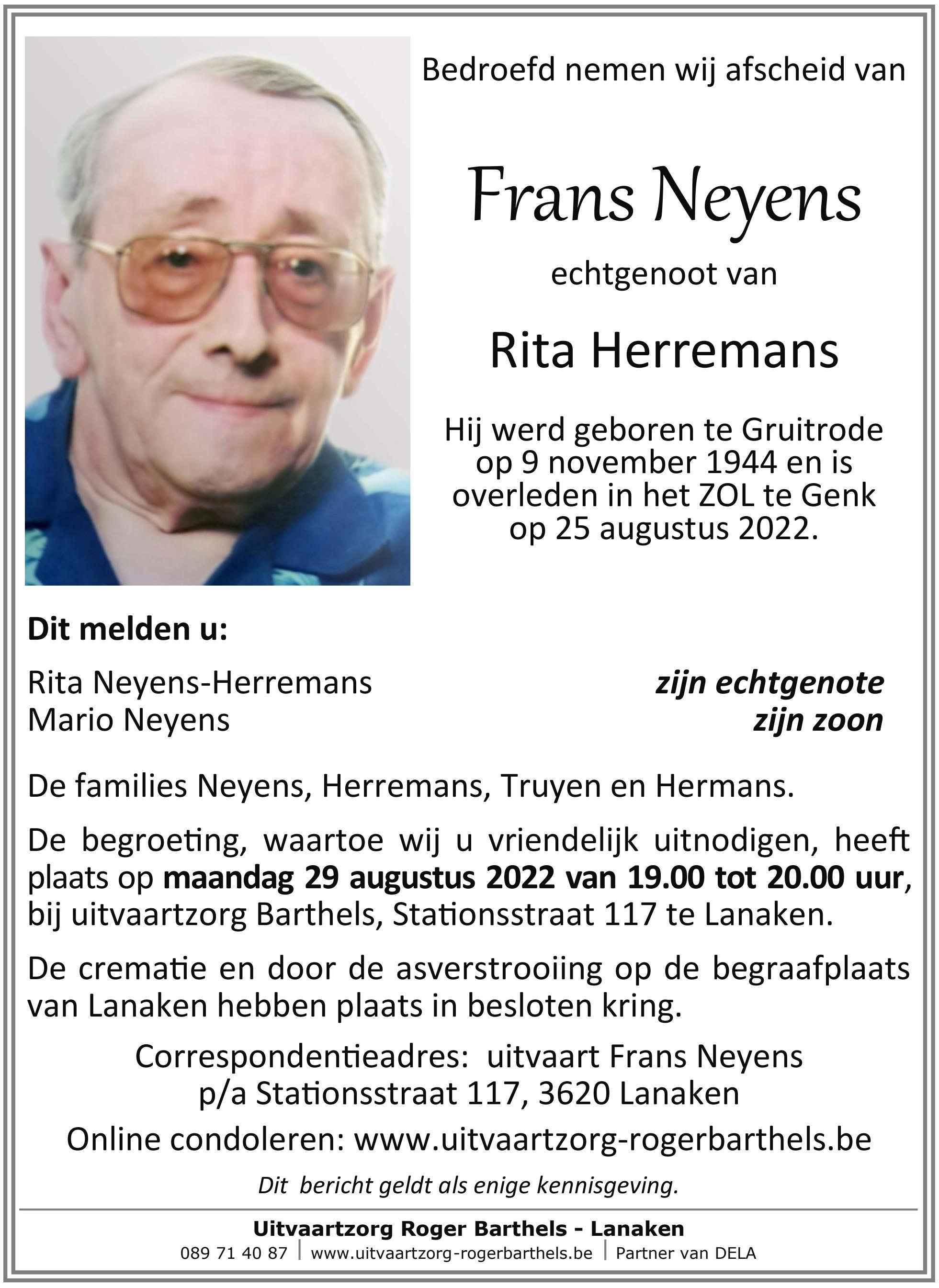 Letter Of Condolence