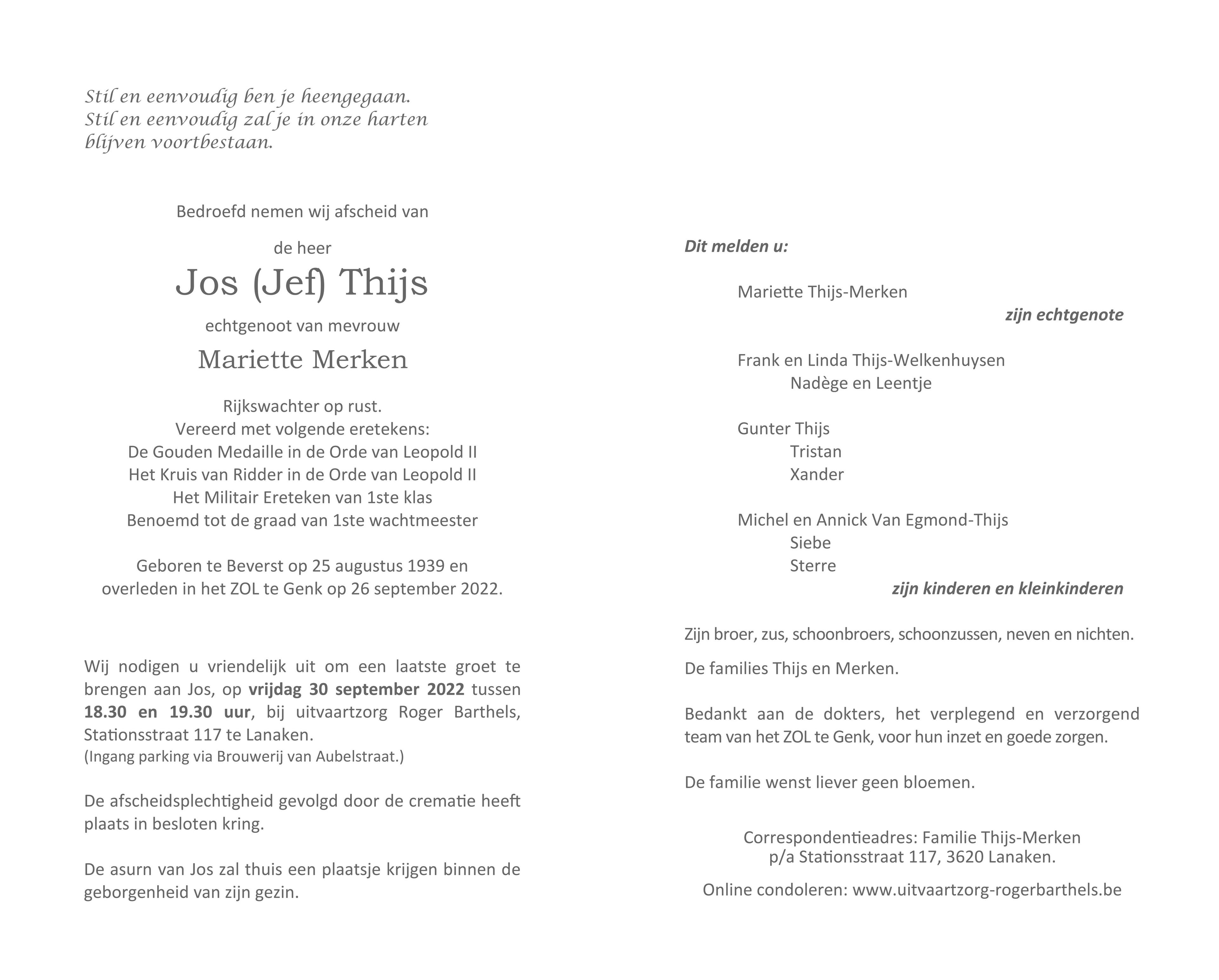 Letter Of Condolence