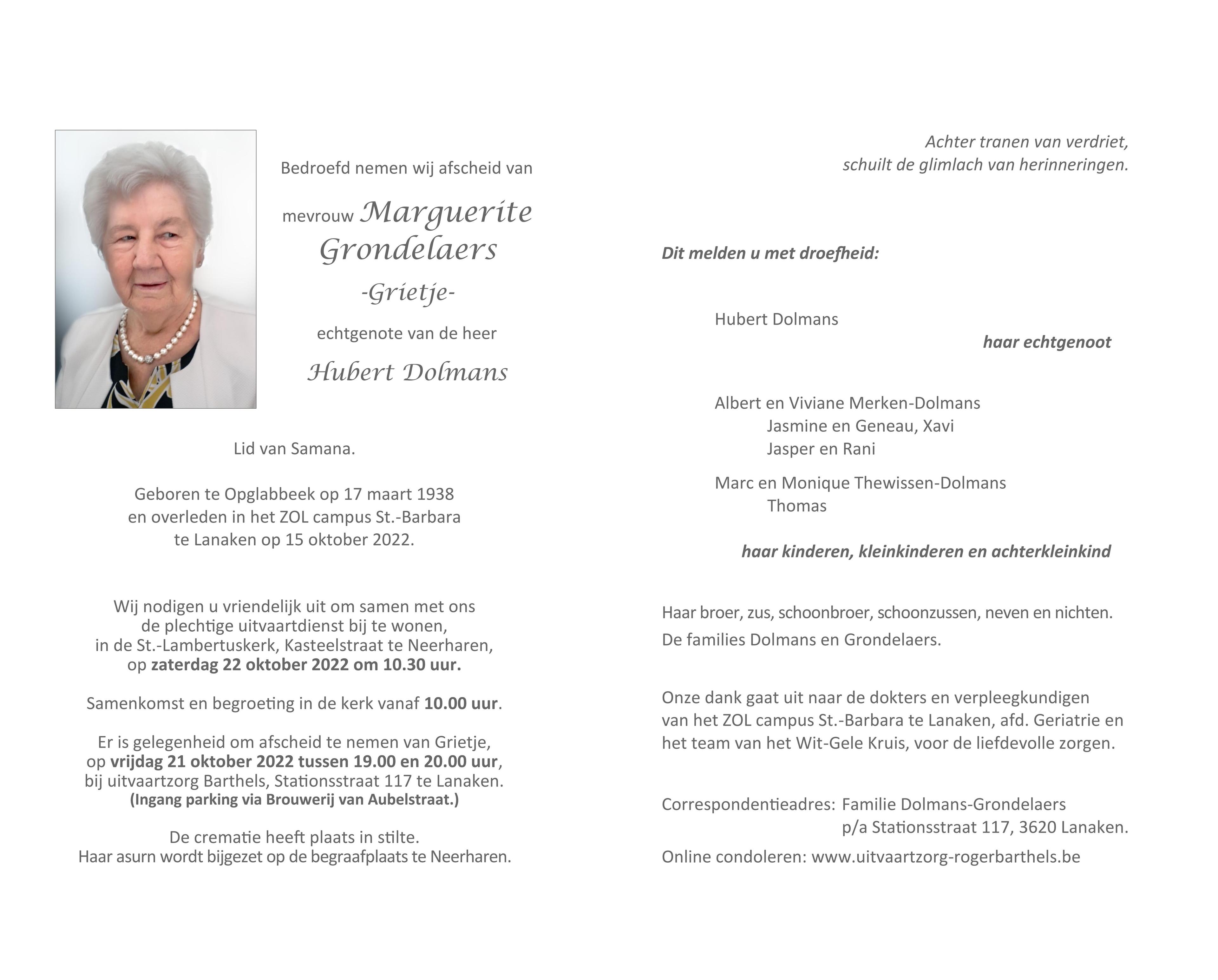 Letter Of Condolence