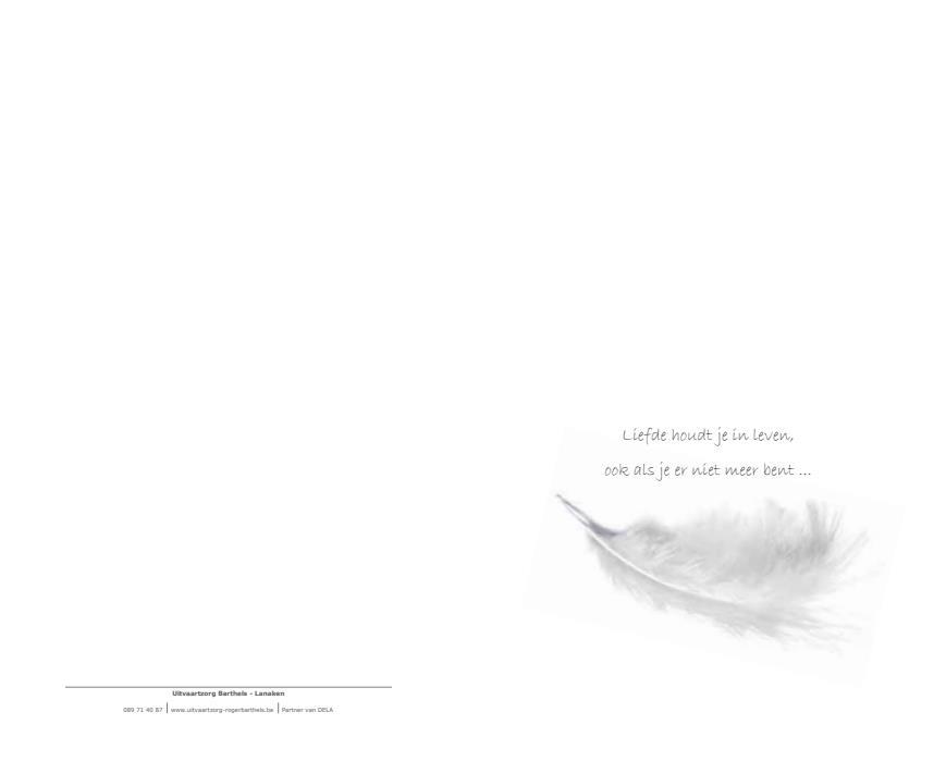 Letter Of Condolence