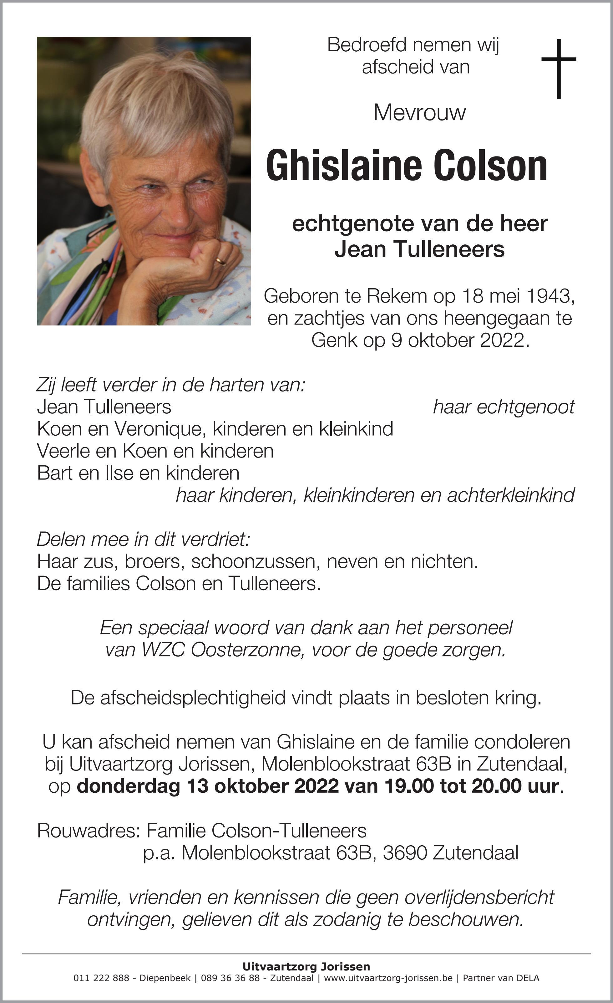 Letter Of Condolence