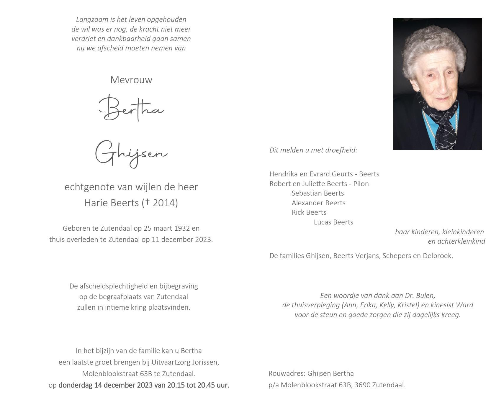 Letter Of Condolence