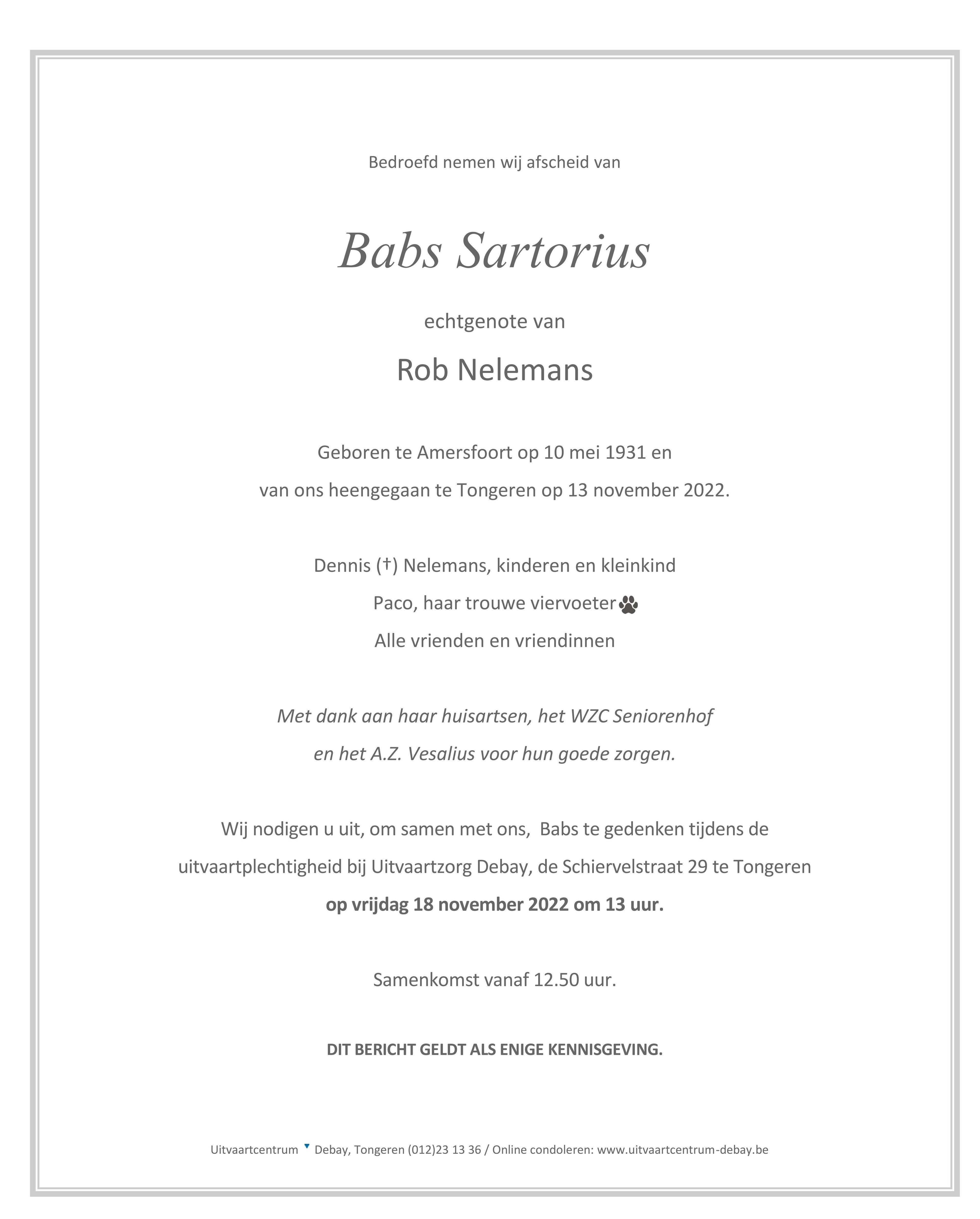 Letter Of Condolence