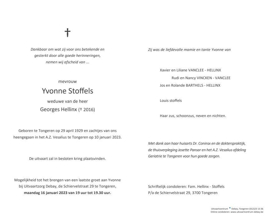 Letter Of Condolence