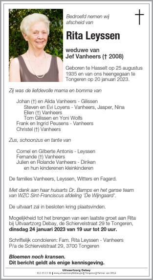 Letter Of Condolence