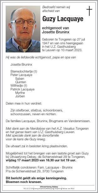 Letter Of Condolence