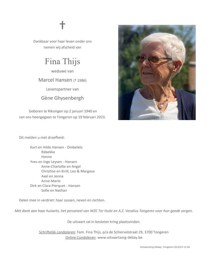 Letter Of Condolence