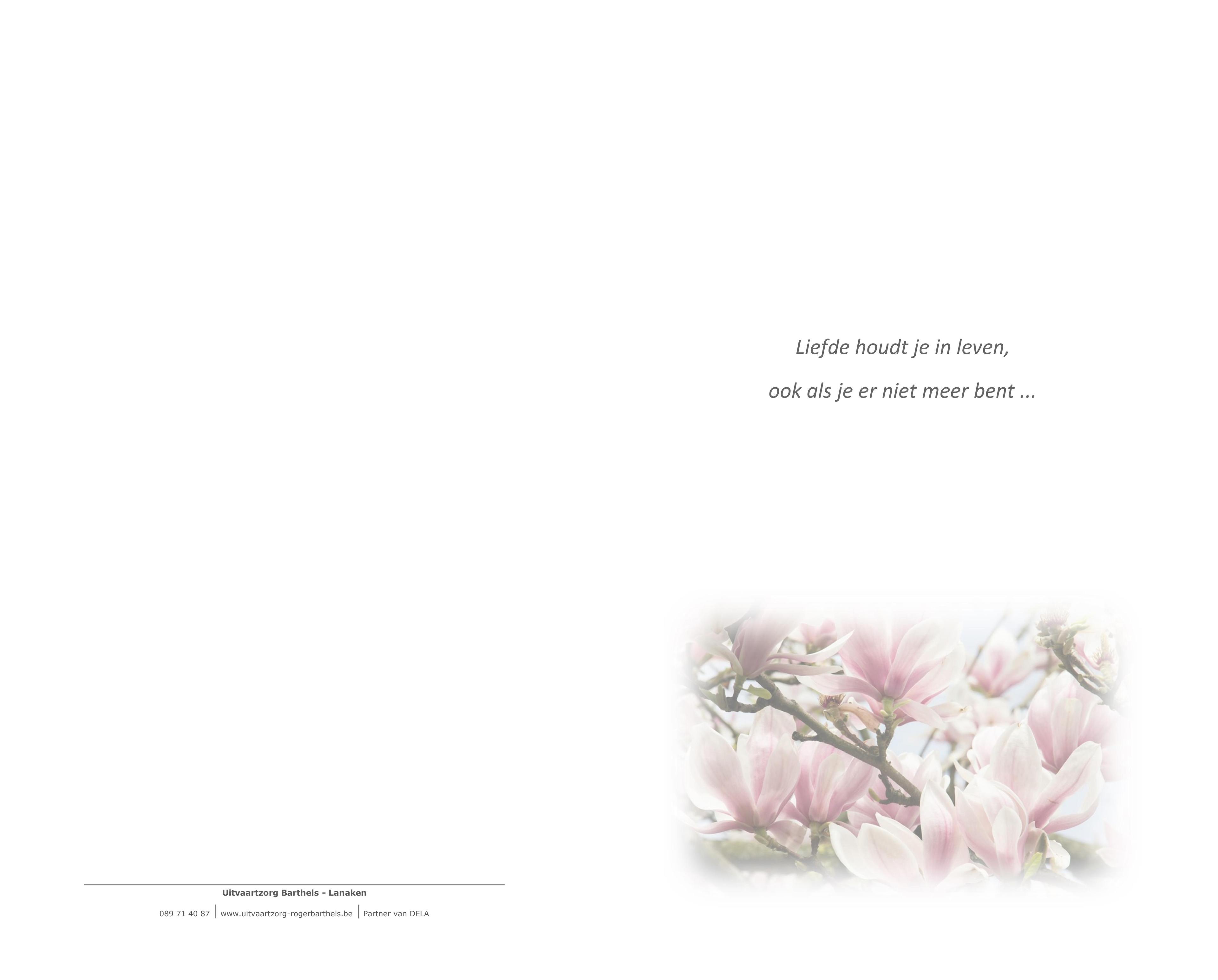 Letter Of Condolence