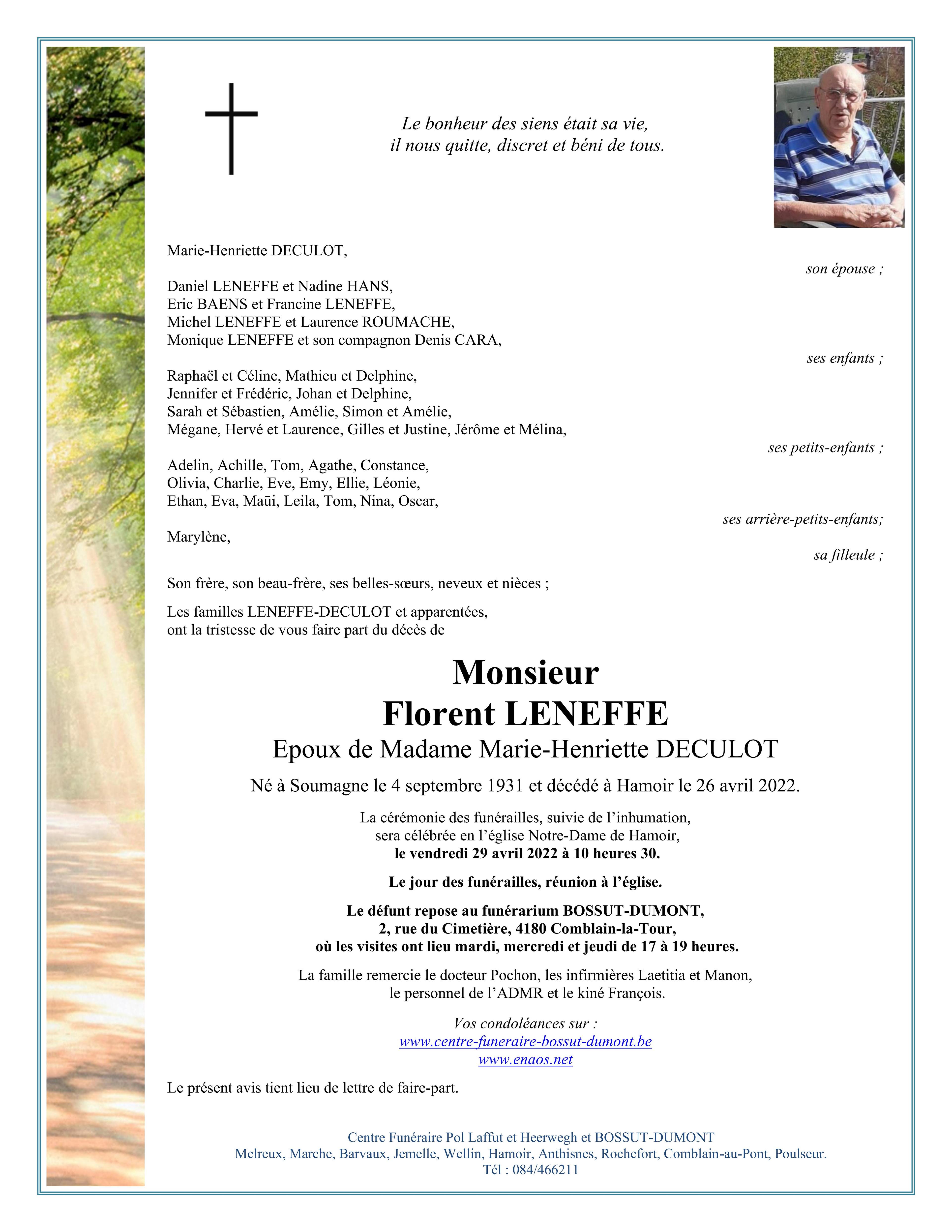 Letter Of Condolence