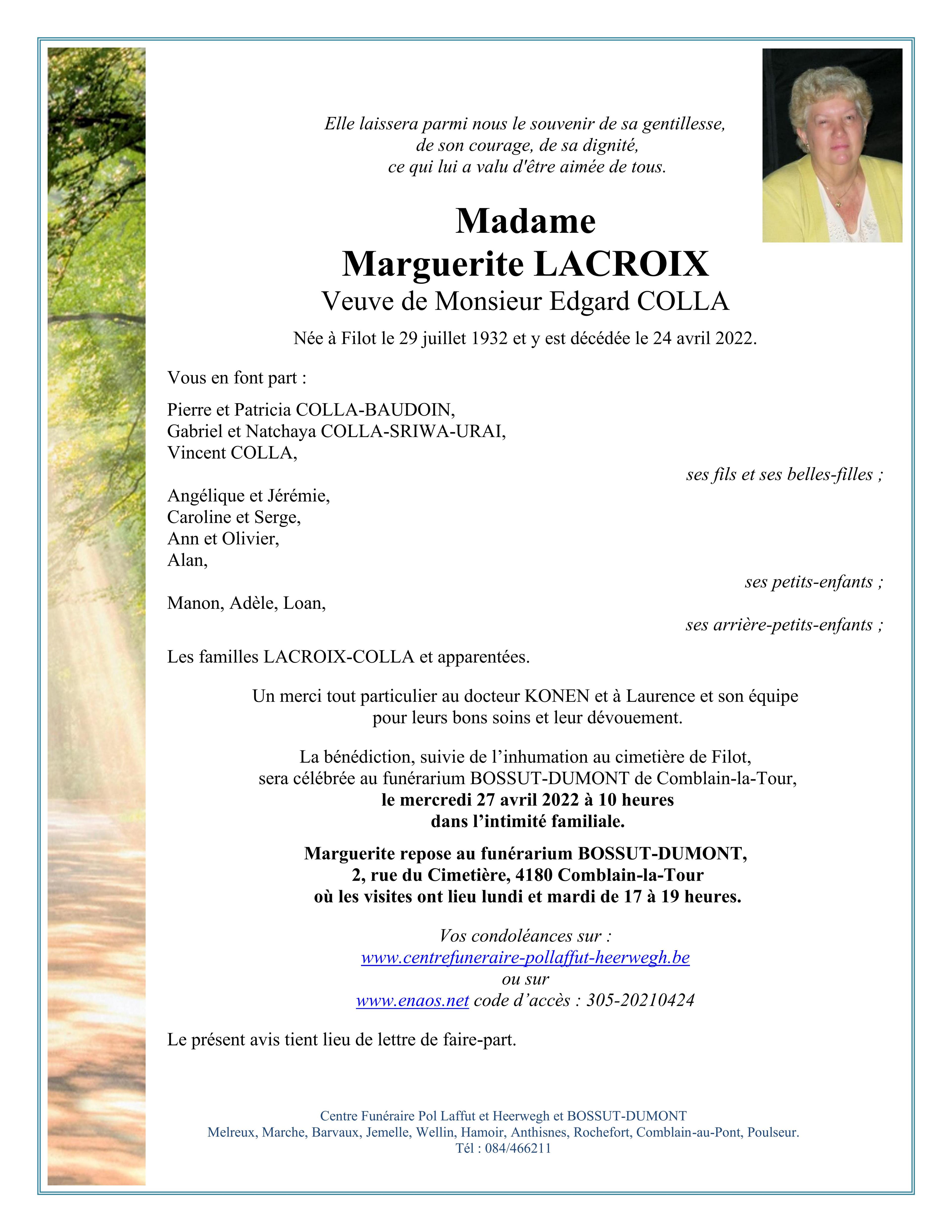 Letter Of Condolence