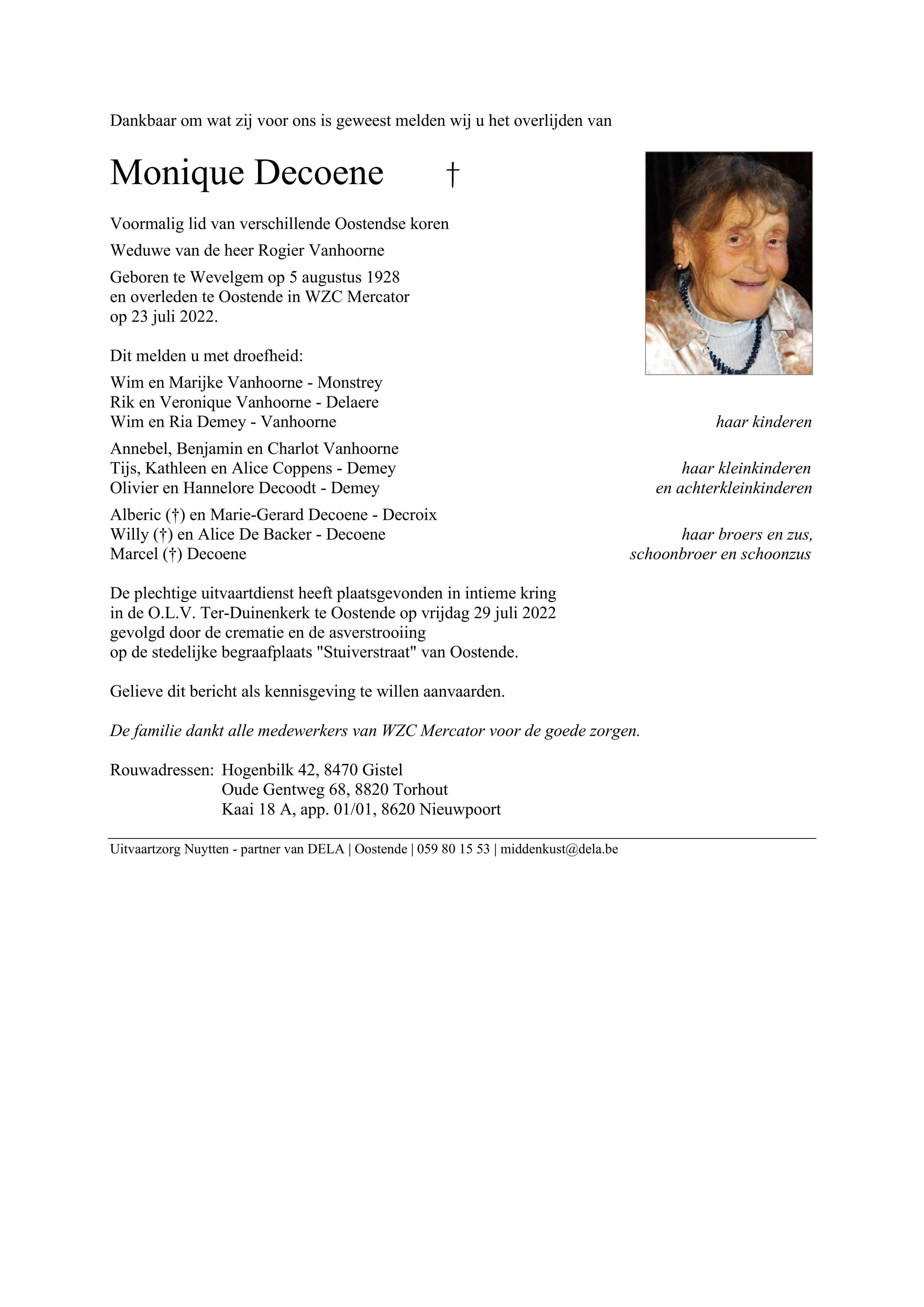 Letter Of Condolence