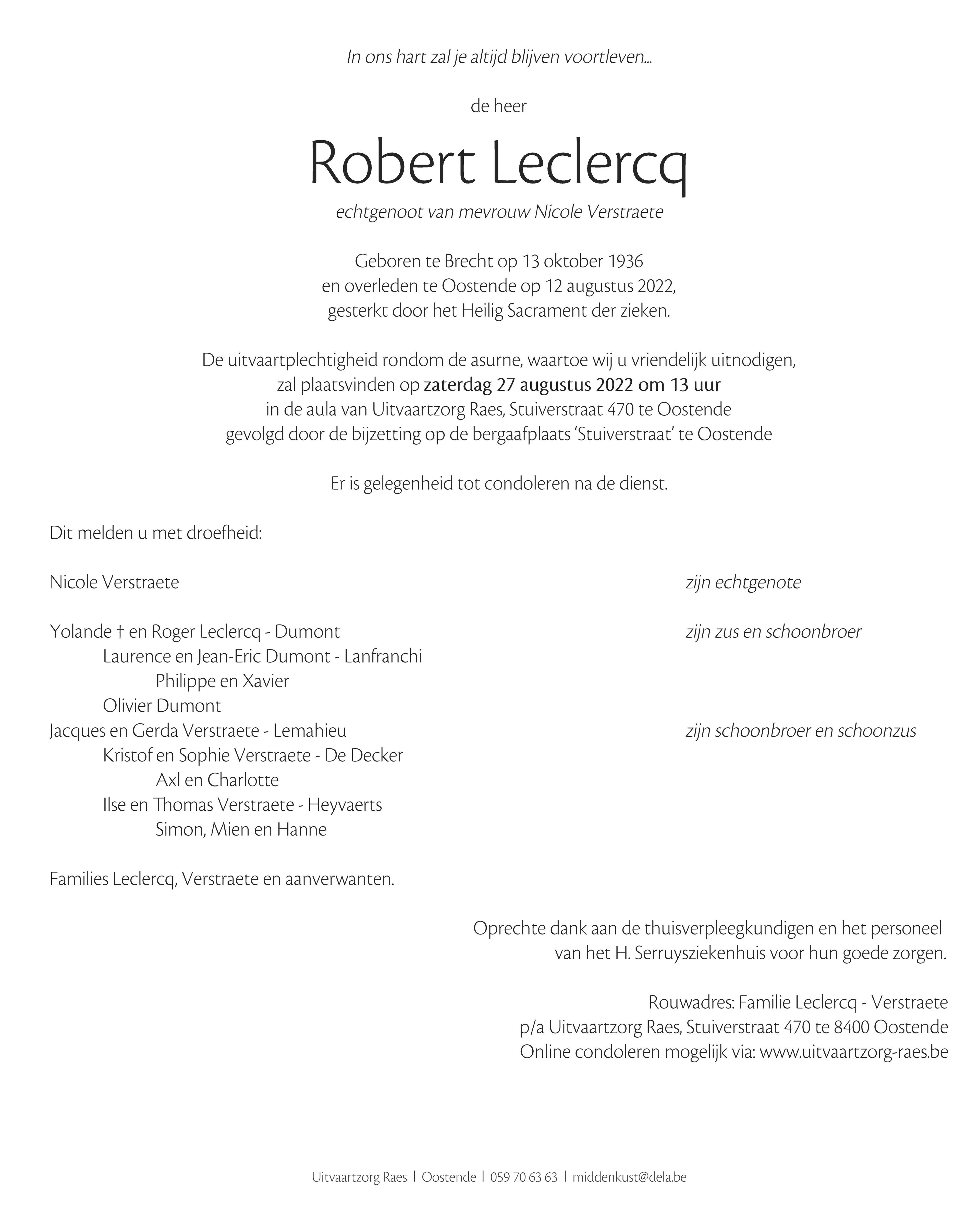 Letter Of Condolence