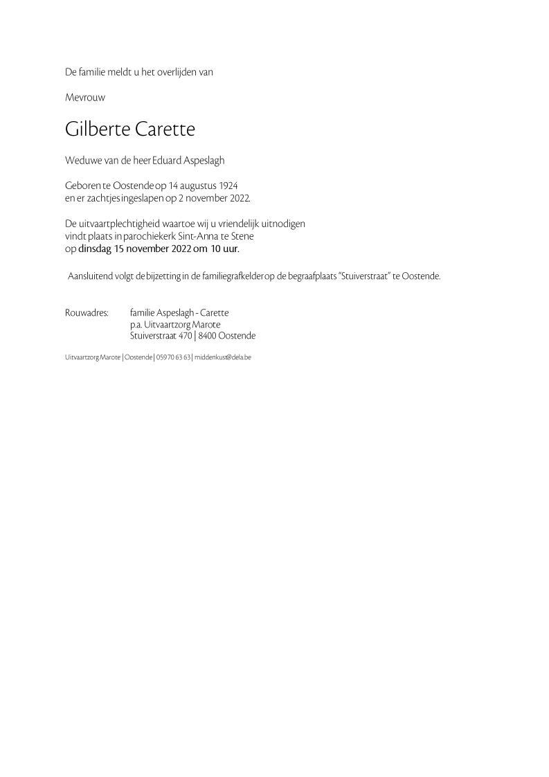 Letter Of Condolence