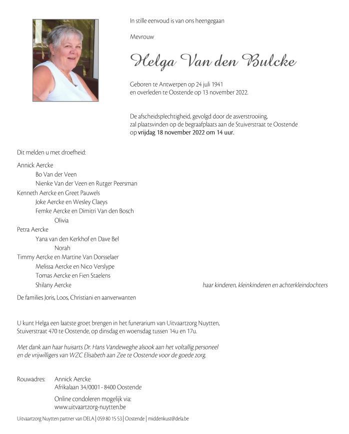Letter Of Condolence