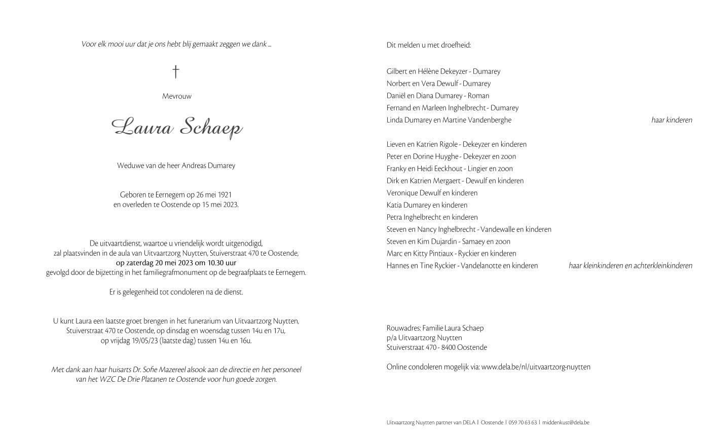 Letter Of Condolence