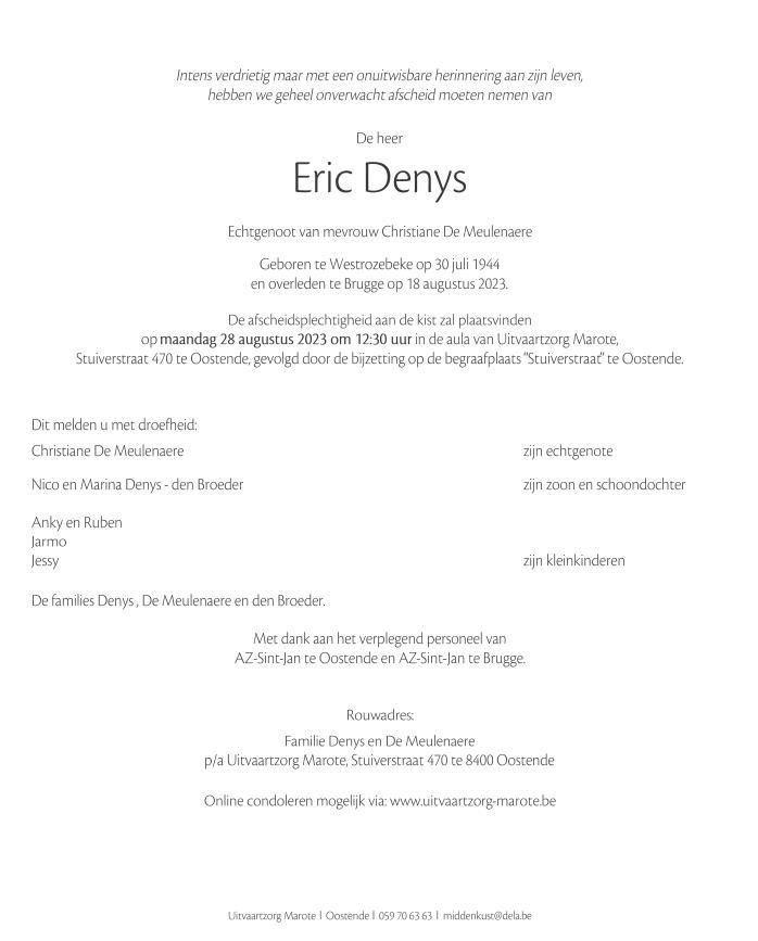 Letter Of Condolence