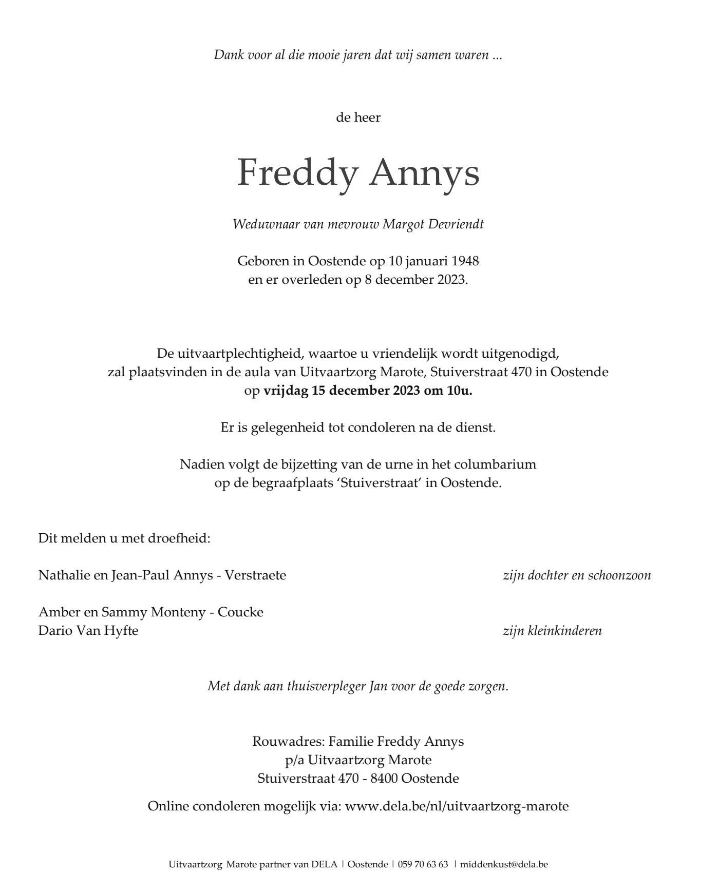 Letter Of Condolence