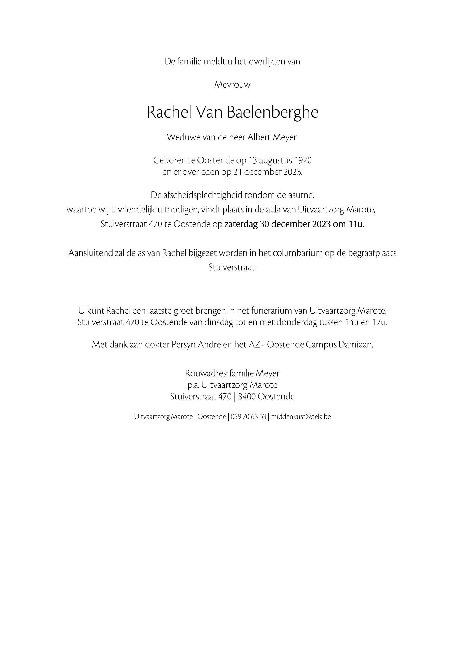 Letter Of Condolence