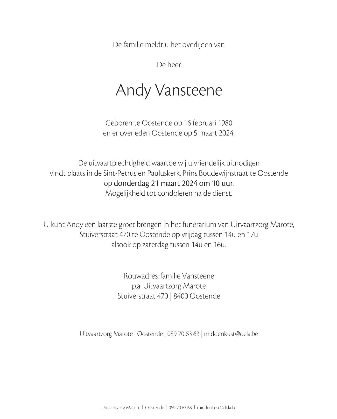 Letter Of Condolence