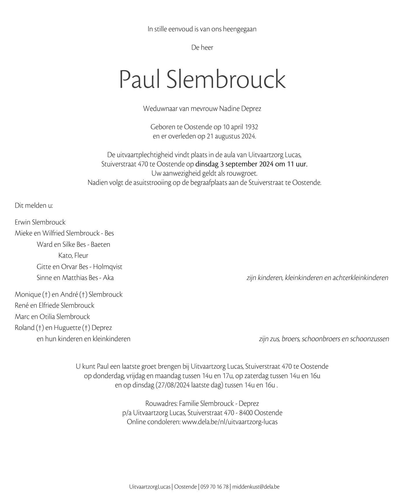 Letter Of Condolence