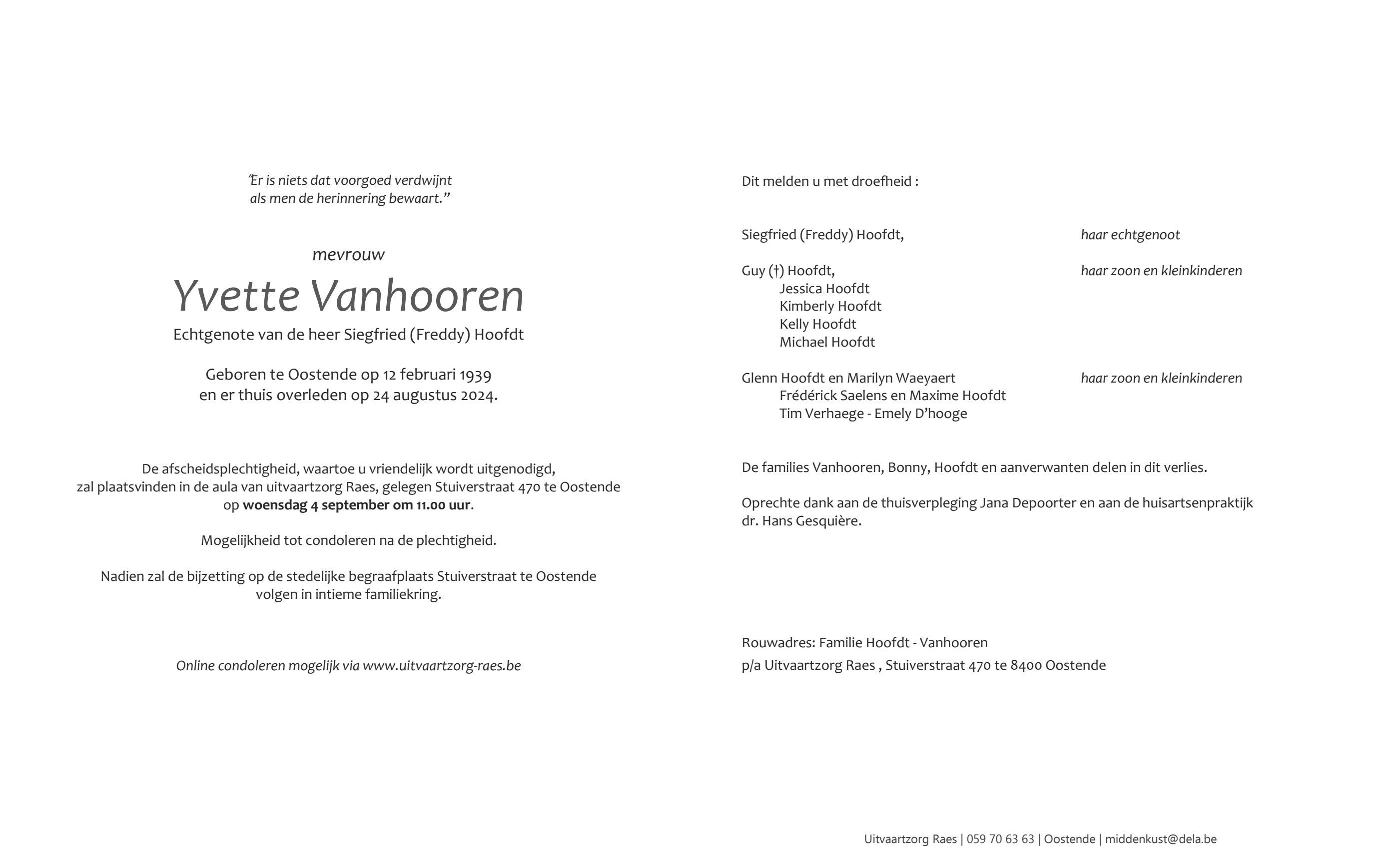 Letter Of Condolence