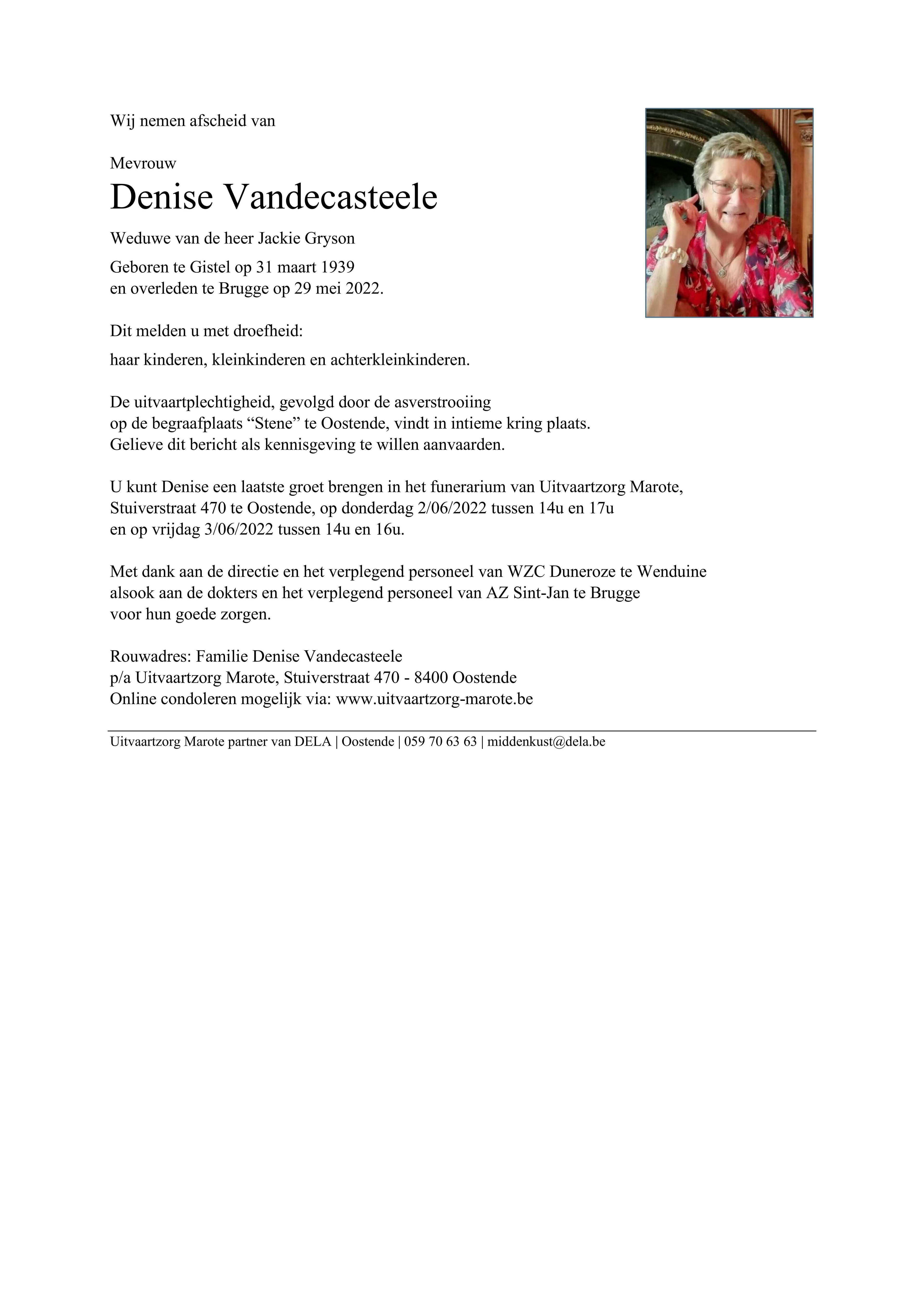 Letter Of Condolence