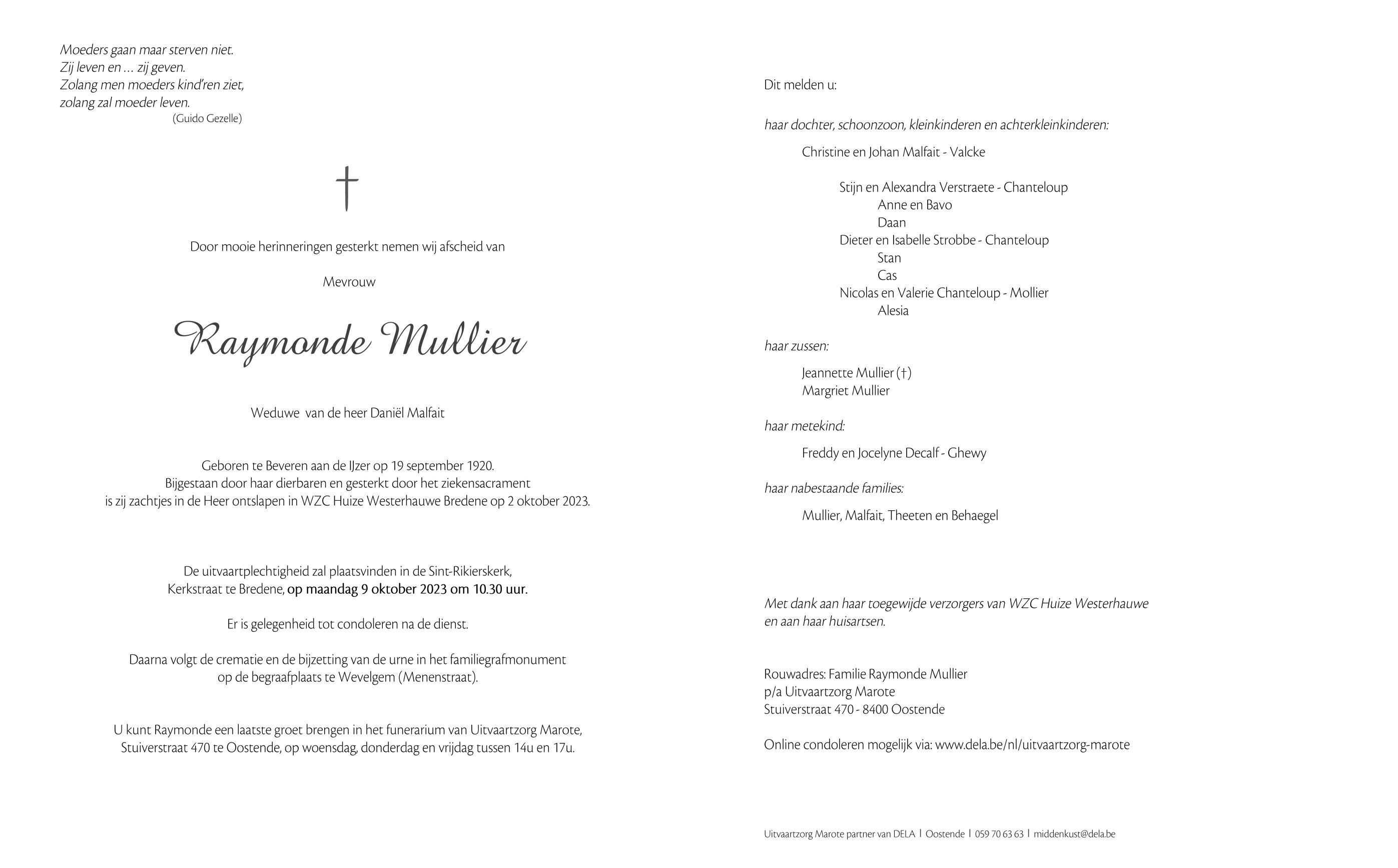 Letter Of Condolence