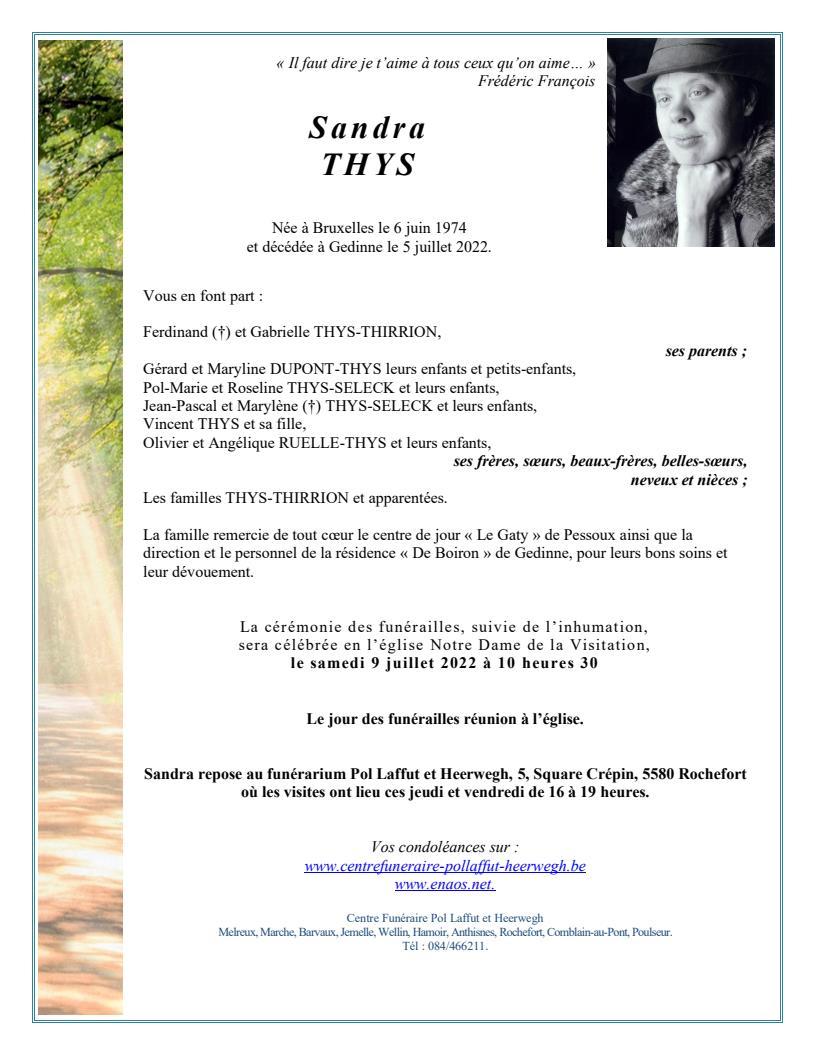 Letter Of Condolence