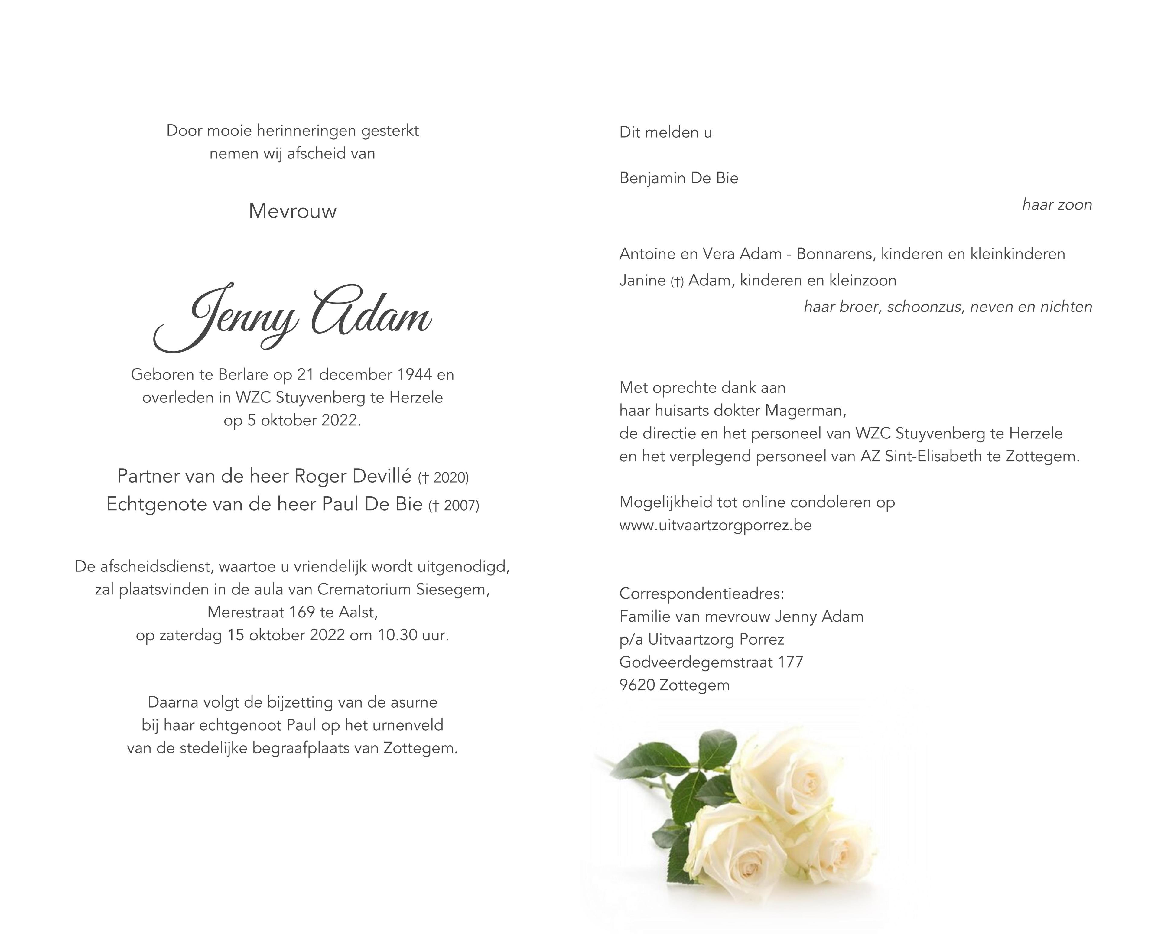 Letter Of Condolence